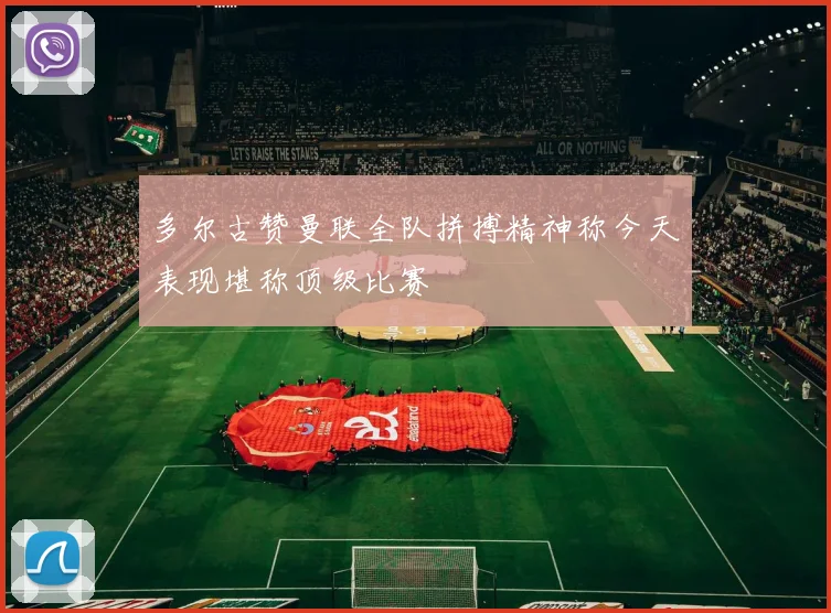 多尔古赞曼联全队拼搏精神称今天表现堪称顶级比赛